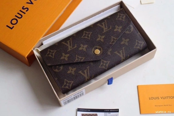 WIS VUITTON SARAH LOUIS WALLET 0306